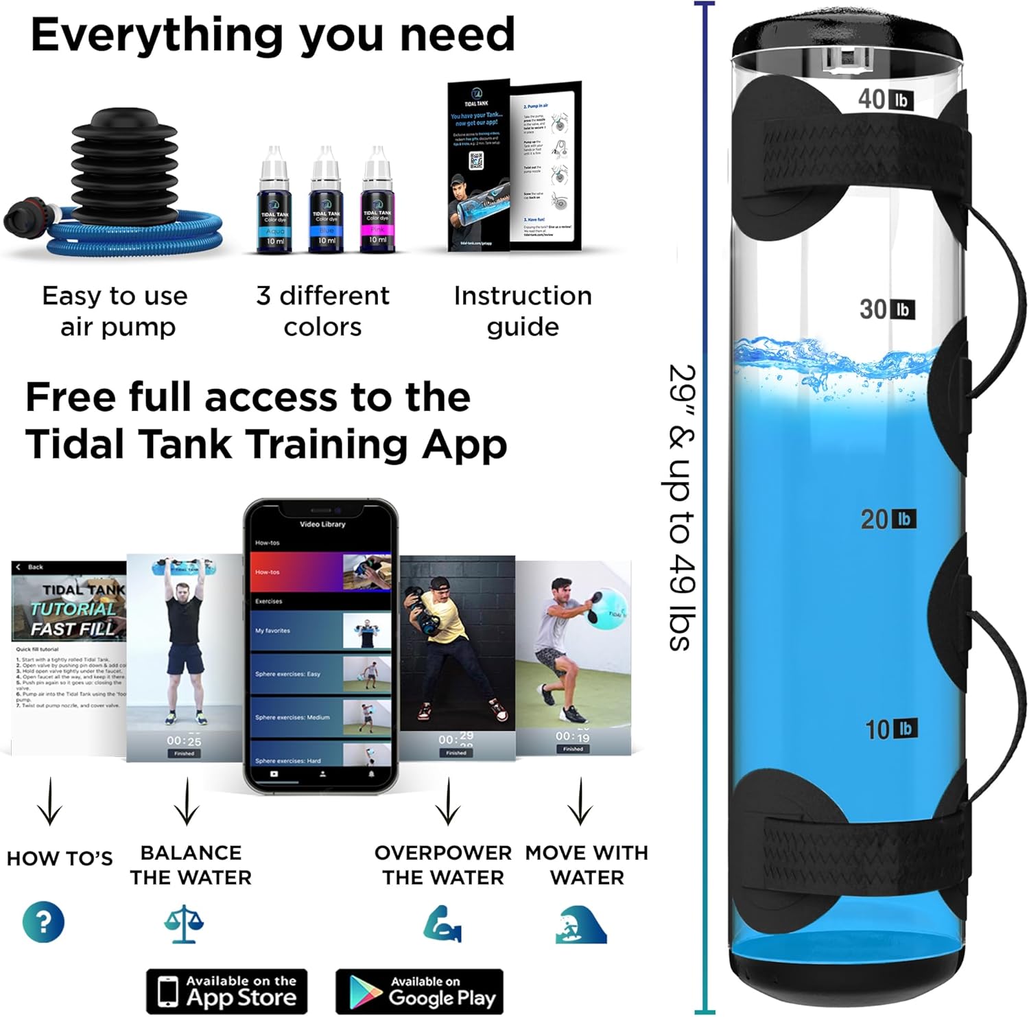 Tidal Tank Classic - Up to 49 lbs (20kg)