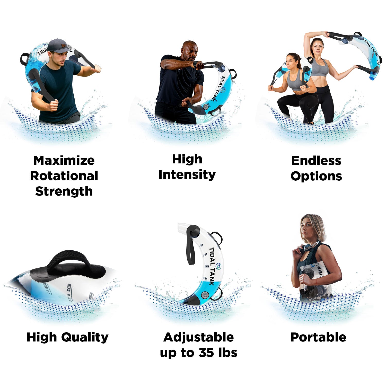 Tidal Tank Bulgarian - up to 35 lbs