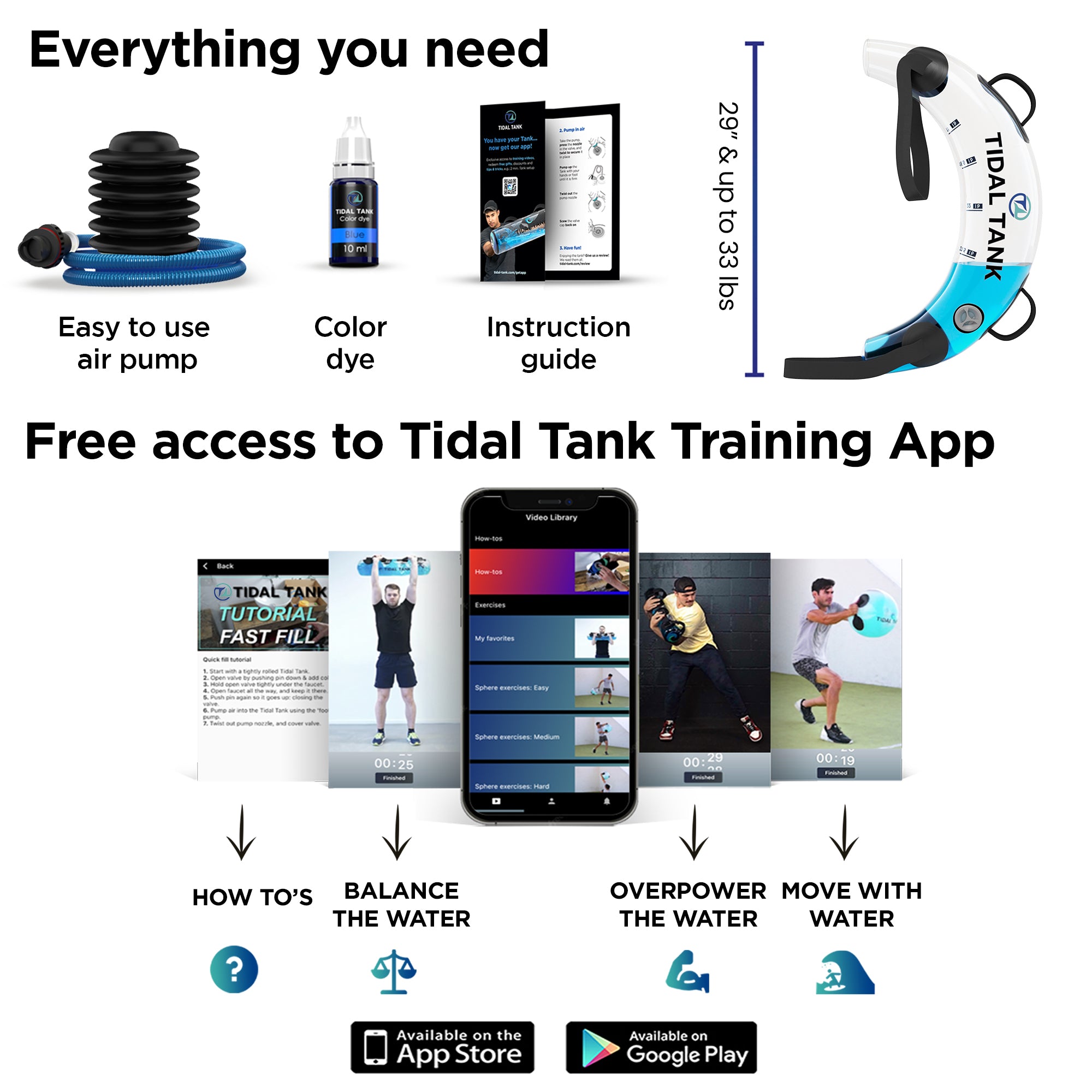 Tidal Tank Bulgarian - up to 35 lbs