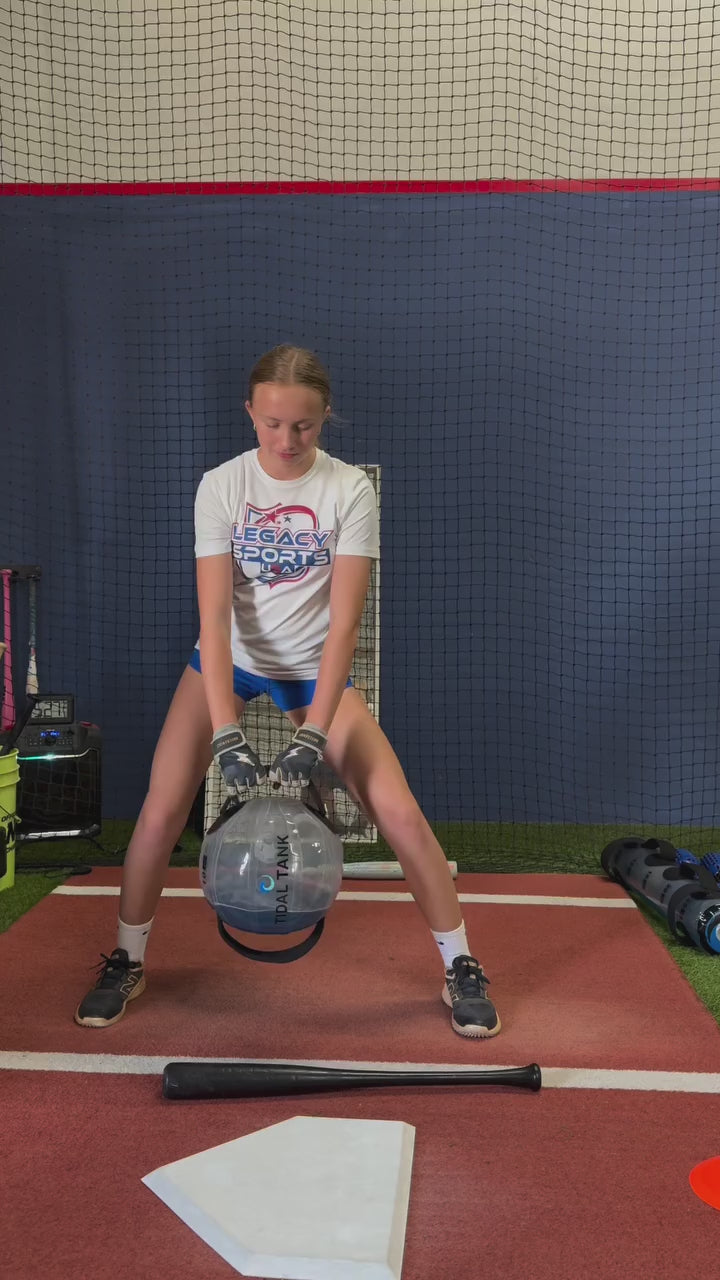 Tidal Tank Sphere Mini - Softball Water Bag Exercise 2